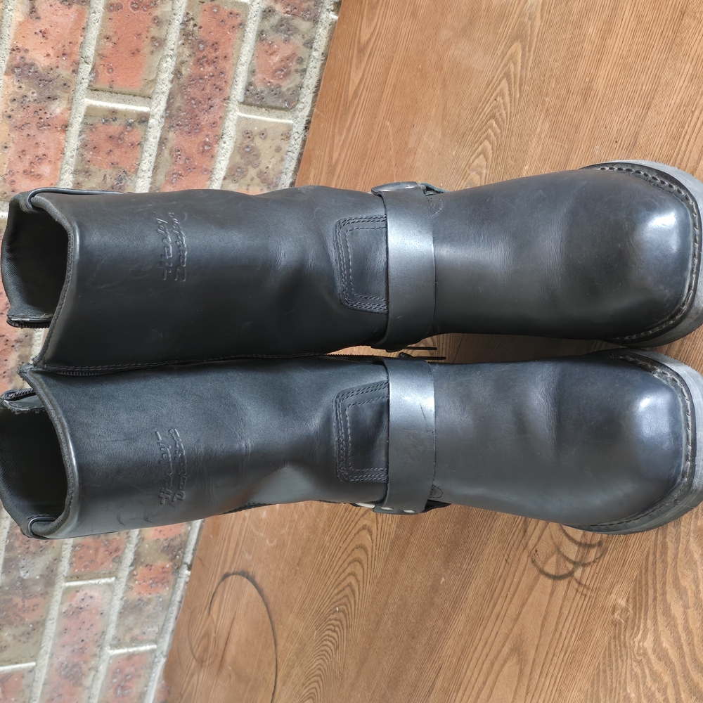 Harley-Davidson Men's Black Leather Boots